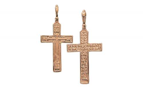 Золотой крестик КР041 Золотой крестик КР041