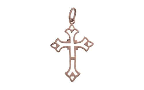 Золотой крестик КР052