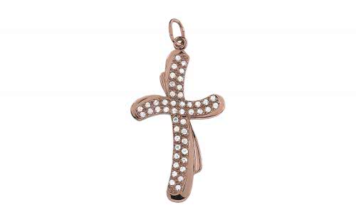 Золотой крестик КР056