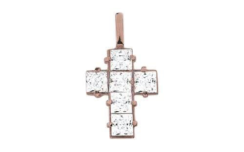 Золотой крестик КР061