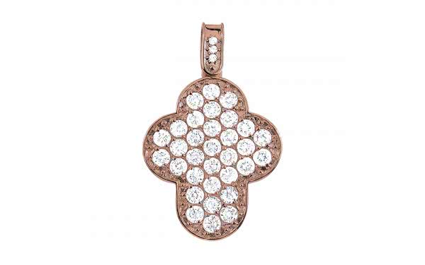 Золотой крестик КР063