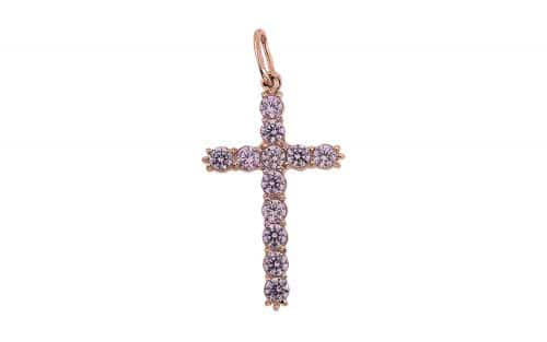 Золотой крестик КР065