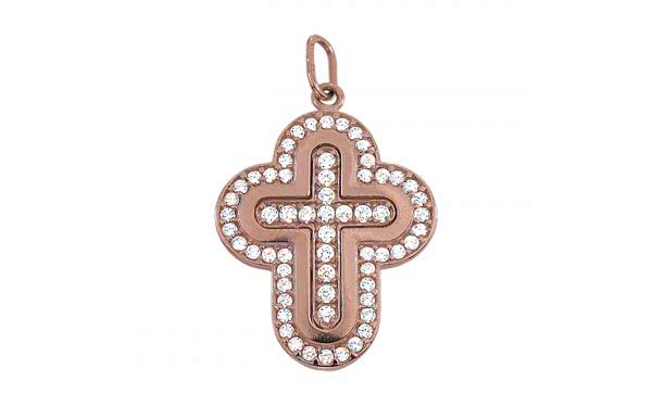 Золотой крестик КР069.1