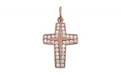 Золотой крестик КР072 Золотой крестик КР072