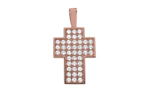 Золотой крестик КР074