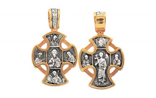 Золотой крестик КР094 Золотой крестик КР094