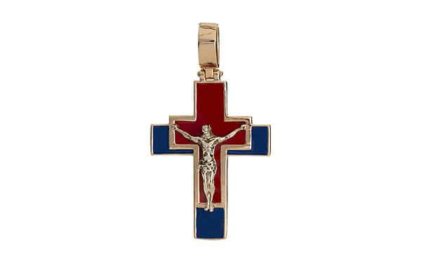 Золотой крестик КР157.21 Золотой крестик КР157.21