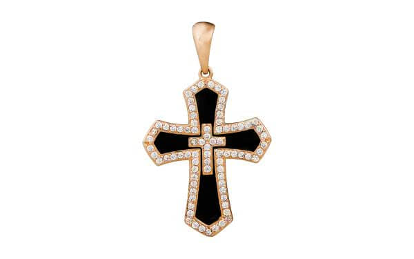 Золотой крестик КР160.14