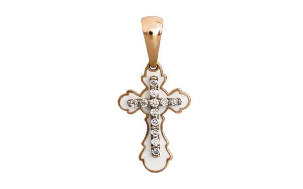 Золотой крестик КР163.1
