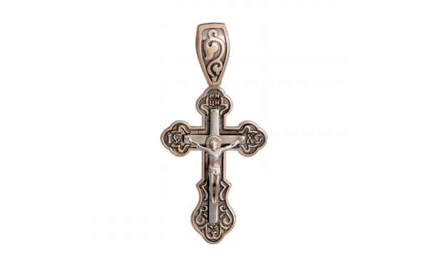 Золотой крестик КР192