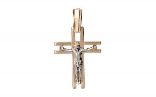 Золотой крестик КР206