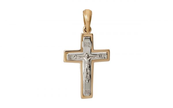 Золотой крестик КР209.1