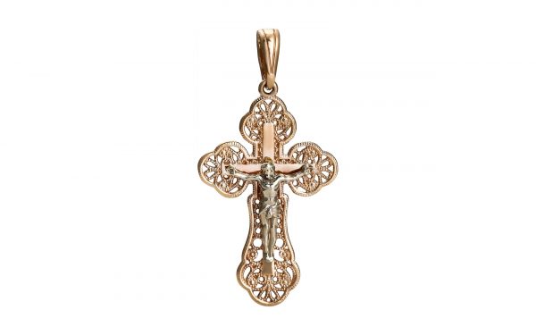 Золотий хрестик КР216 Золотой крестик КР216