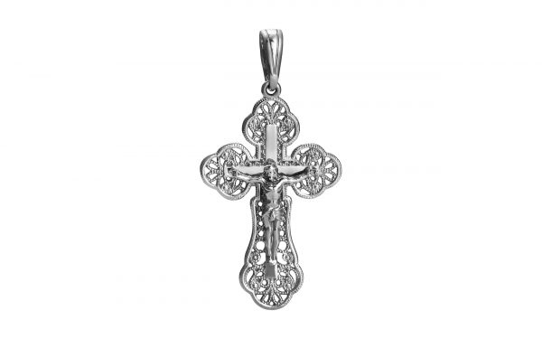 Серебряный крестик КР216-С