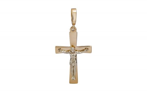 Золотой крестик КР237