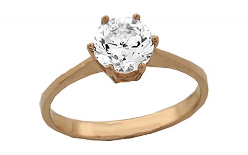 Золота каблучка КВ1560 Золотое кольцо КВ1560