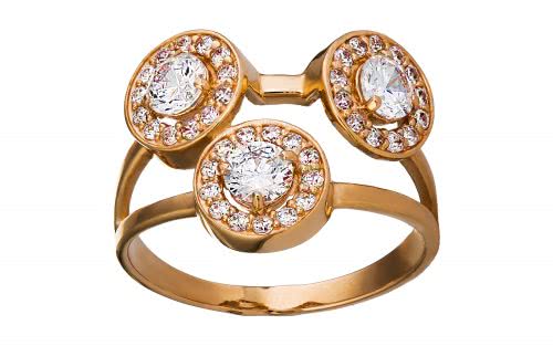 Золотое кольцо КВ2118