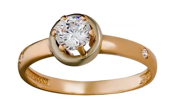 Золотое кольцо КВ2598 Золотое кольцо КВ2598