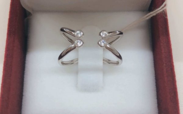 Золота каблучка КВ2665.1 ювелирный завод ЮвелирЭлит