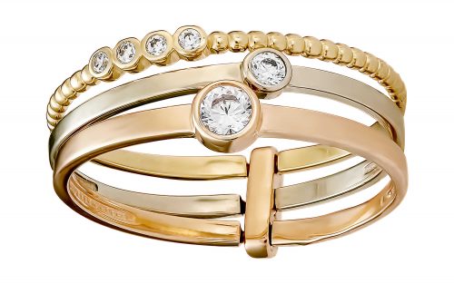 Золотое кольцо КВ2946