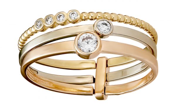 Золотое кольцо КВ2946