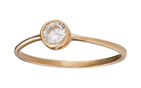 Золота каблучка КВ2953 Золотое кольцо КВ2953