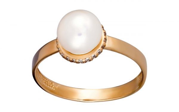 Золота каблучка КВ2967 Золотое кольцо КВ2967