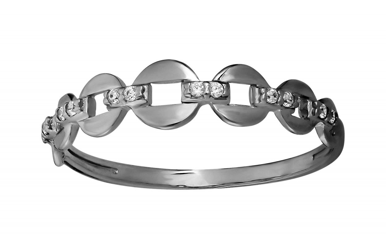 Фото кольцо серебряное КВ3001-С средний вес 0.91 грамма