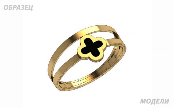 Золота каблучка з фианитом КВ3022 фото золотое кольцо с эмалью КВ3022 средний вес 1.97 грамма