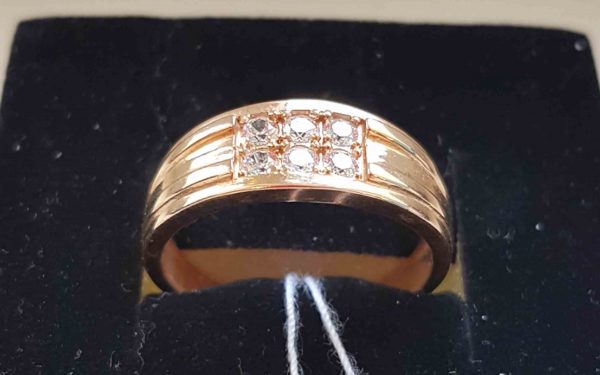 Золотая печатка ПЧ149 фото Золотая печатка ПЧ149 вид сбоку