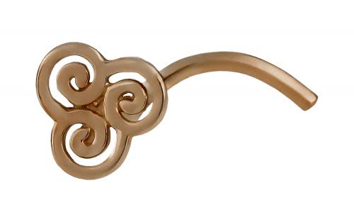 Золотой пирсинг ПВ1254