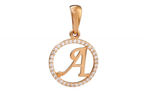 Золотая подвеска ПВ1368