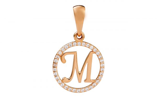 Золотая подвеска ПВ1370