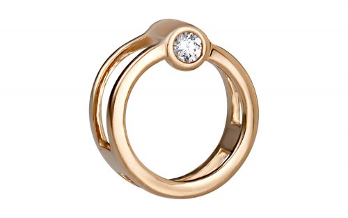 Золотая подвеска ПВ1375