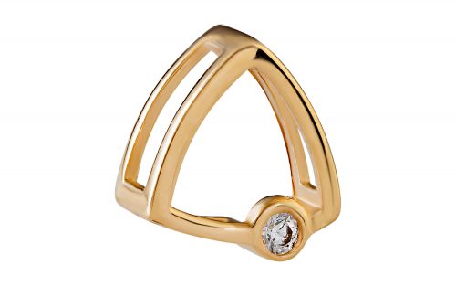 Золотая подвеска ПВ1376