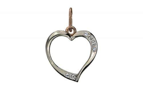 Золотая подвеска ПВ175