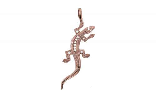 Золотая подвеска ПВ378