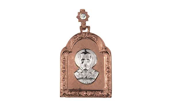 Золотая ладанка ПВ451.1