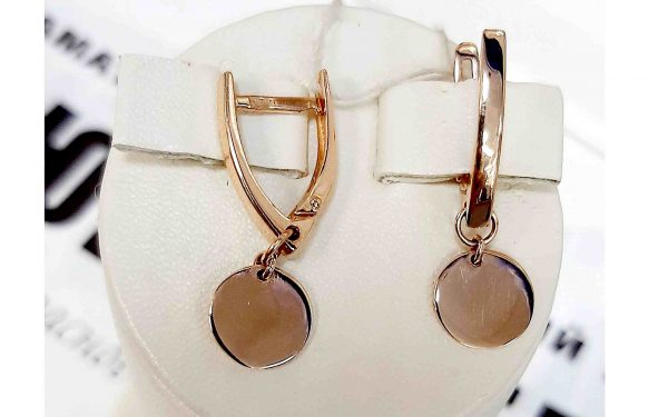 Золотые серьги СБ324 Фото Золотые серьги СБ324