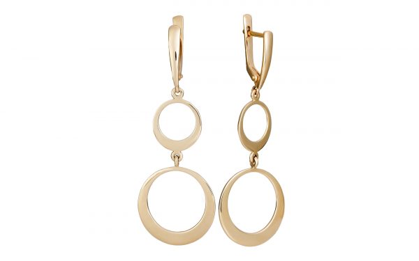 Золотые серьги СБ341