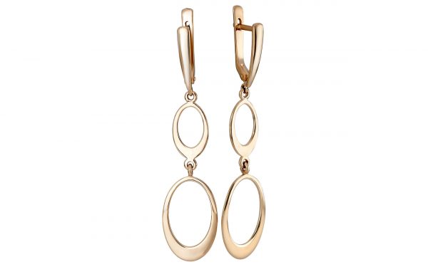 Золотые серьги СБ342