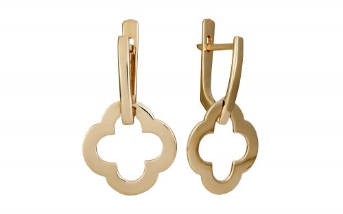 Золотые серьги СБ347