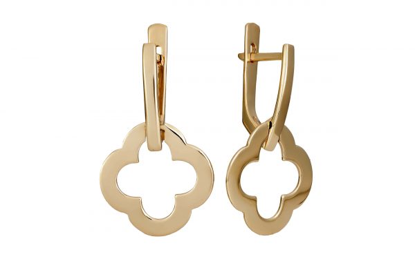 Золотые серьги СБ347