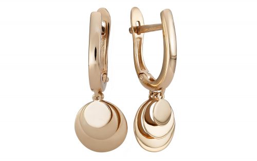 Золотые серьги СБ356