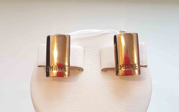 фото Золотые серьги СБ395 вид спереди