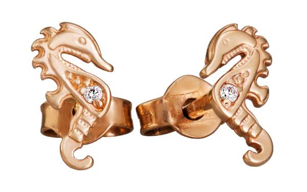 Золотые серьги СВ1291