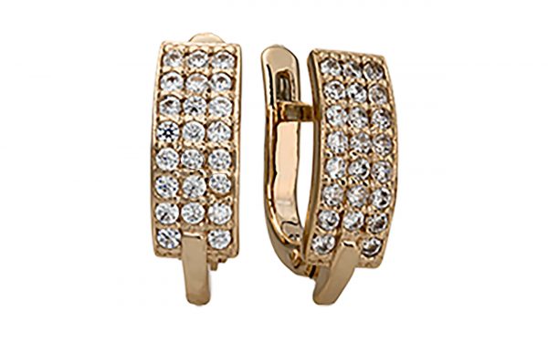 Сережки золоті СВ1428 Золотые серьги СВ1428