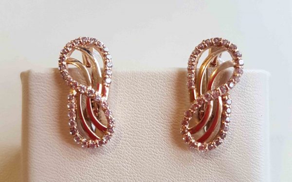 Золотые серьги СВ1450 Фото Золотые серьги СВ1450