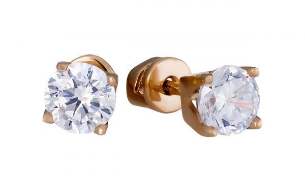 Золотые серьги СВ1716