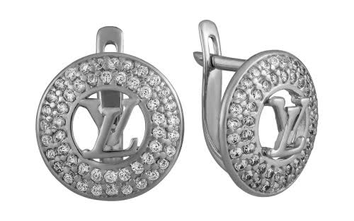 Серебряные серьги СВ1730-С